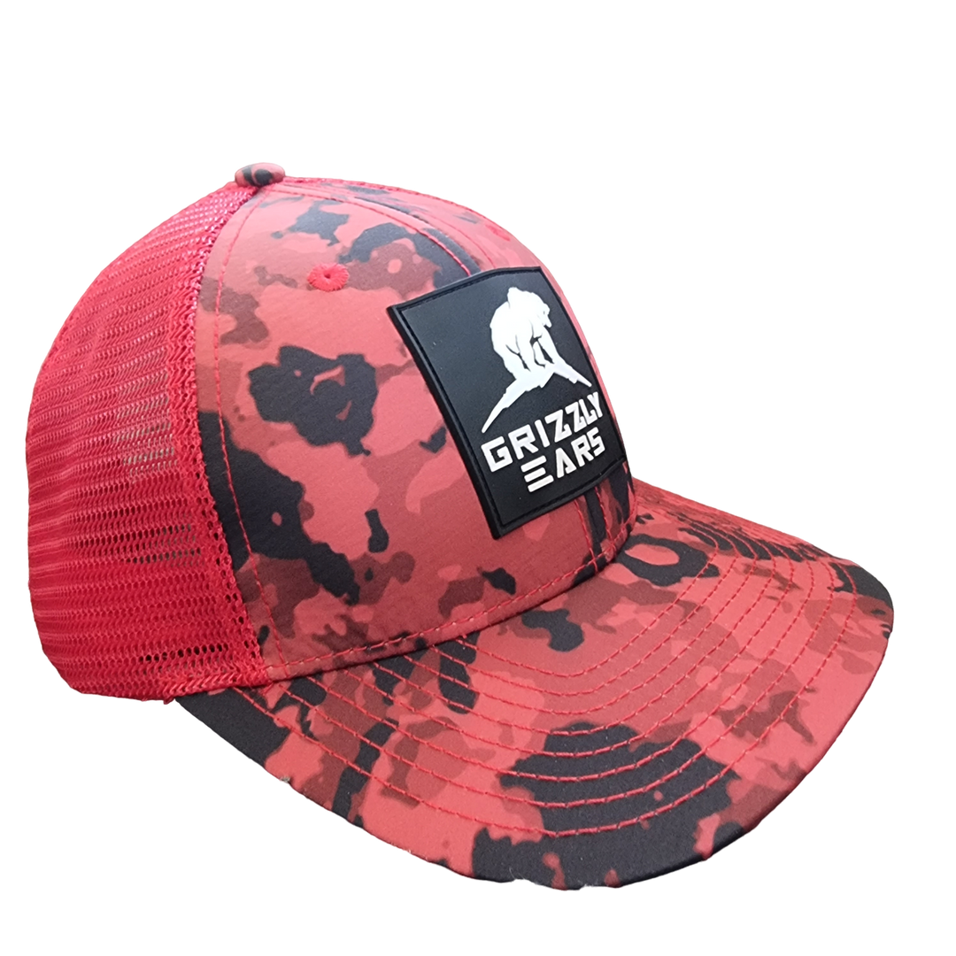 Trucker cap - Red camo